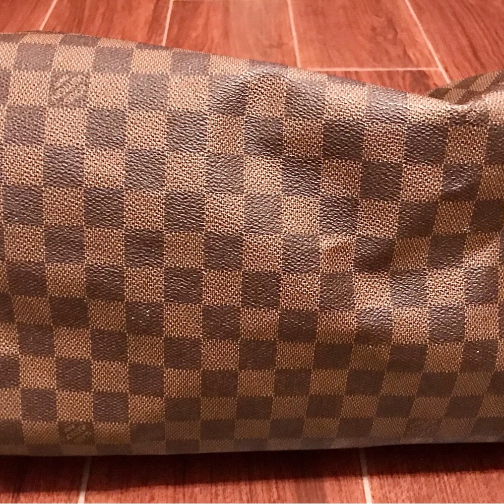 LOUIS VUITTON Damier Canvas Speedy 35 Bag - Picture 4 of 8